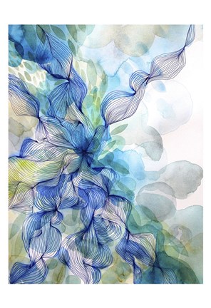 Framed Water Flow Print