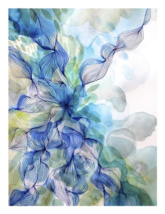 Framed Water Flow Print