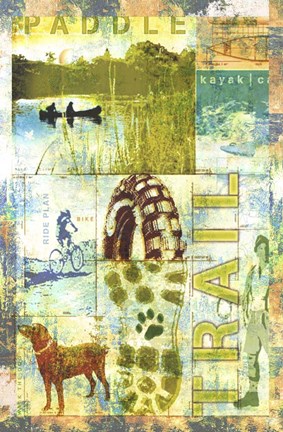 Framed Outdoorsy Print