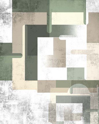 Framed Geometric 04 Print