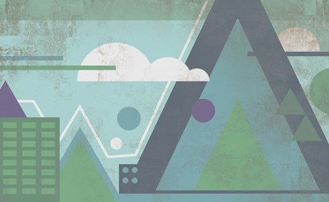 Framed Geometric 11 Print