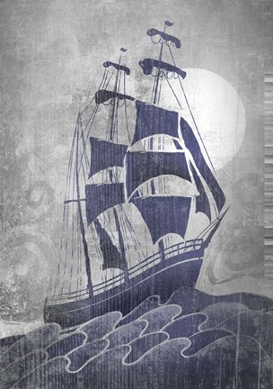 Framed Nautical 1 Print