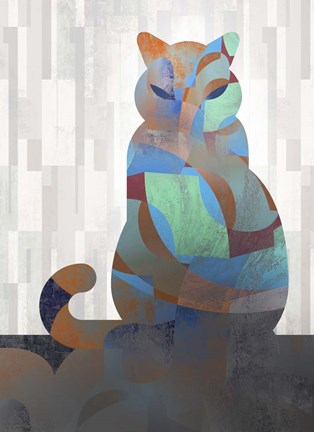 Framed Cats Meow Print