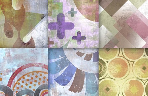 Framed Geometric 19 Print