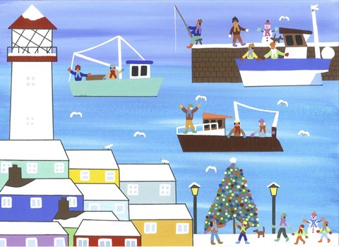 Framed Winter Wonderland Print