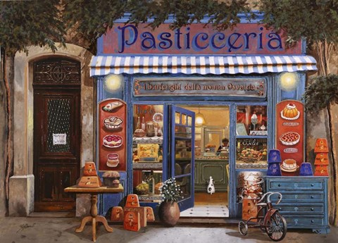 Framed La Pasticceria Print