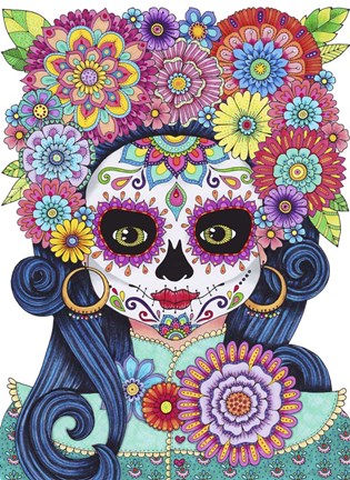 Framed Beautiful Belles 1 Print