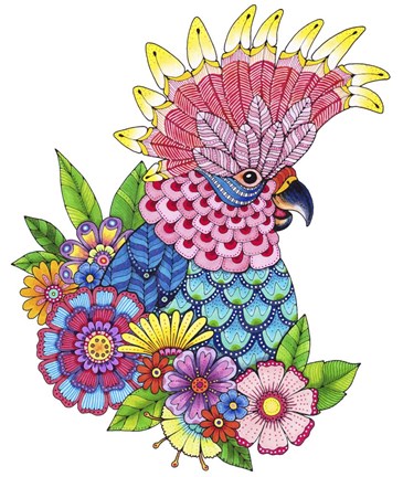 Framed Winged Things 14 Print