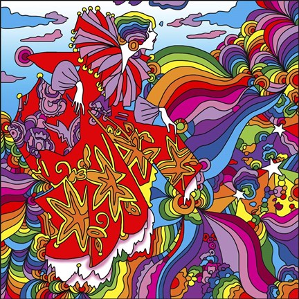 Framed Rainbow - Queen Print