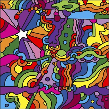 Framed Pop Art - Mambo A Print