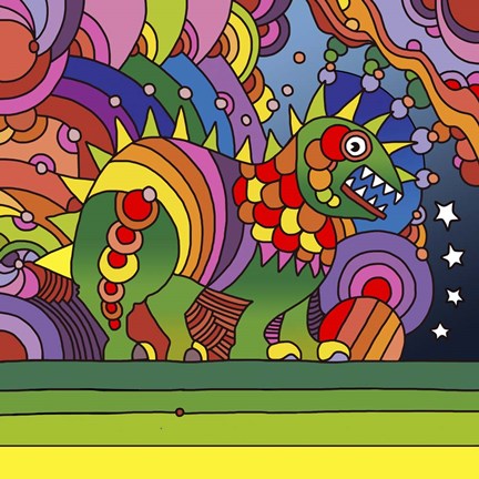 Framed Pop Art - Phinn Monster Print