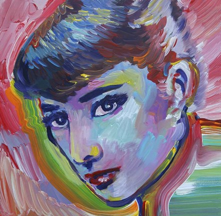 Framed Audrey Hepburn Print