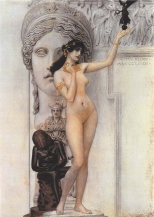 Framed Allegory of Sculpture Print