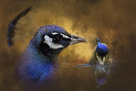 Framed Reflecting On The Past Print