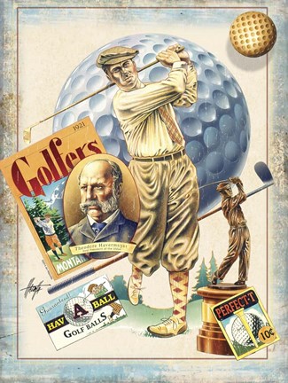 Framed Traditions Golf Print