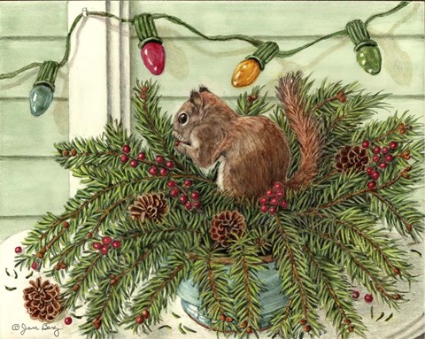 Framed Windfall Print