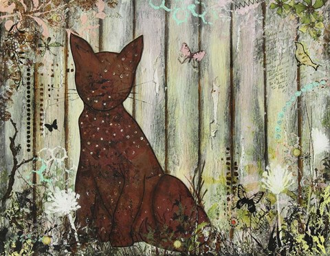 Framed In The Garden Print