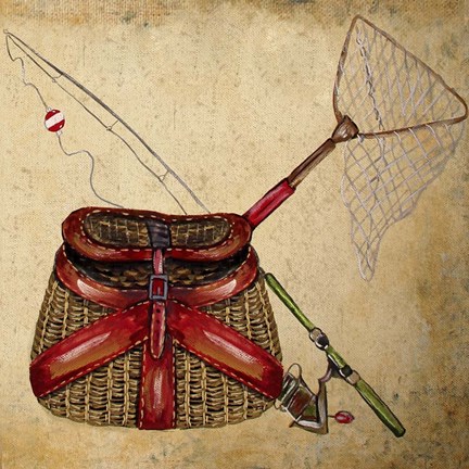 Framed Wilderness Lodge-Q4 Print