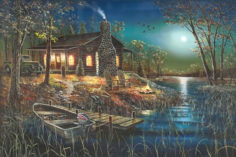 Framed After Dark 1 Print