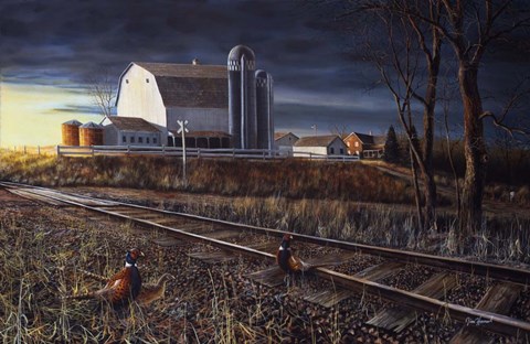 Framed At The Crossing Print