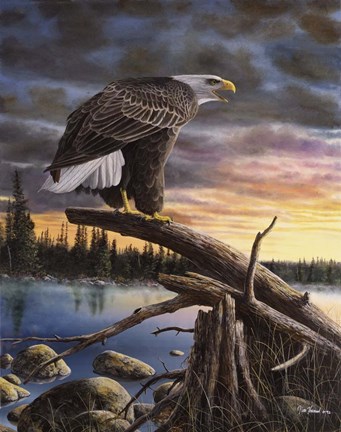 Framed Call of The Wild Print