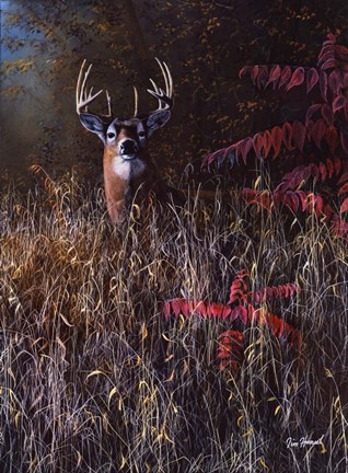 Framed Keeping The Watch Print