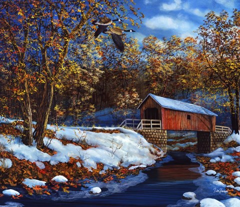 Framed Local Landmark Print