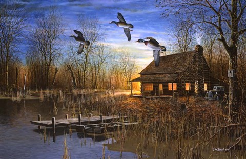 Framed Passing Through Print