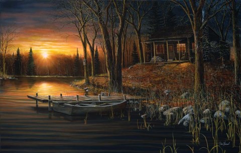 Framed Simple Pleasure Print