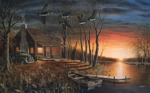 Framed Sundown Print