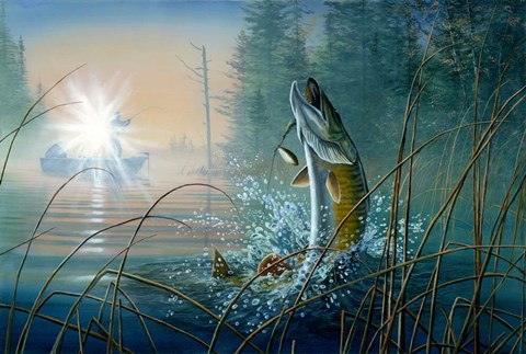 Framed Waking The Giant Print