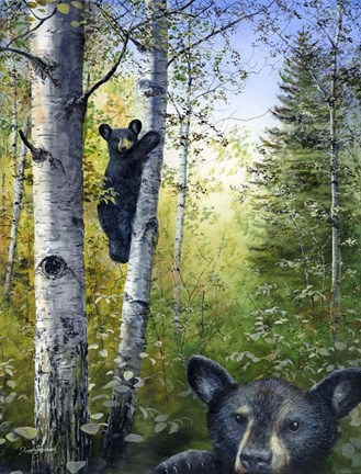 Framed Cant Bear To Look Print