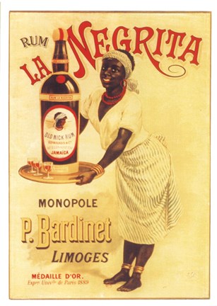 Framed Rum la Negrita Print
