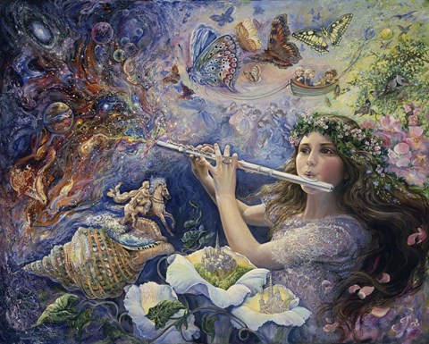 Framed Enchanted Flute Print