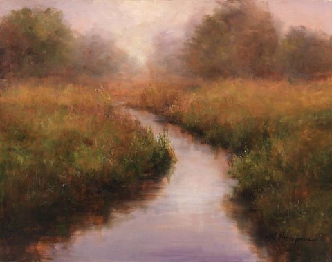 Framed Autumn Brook Print