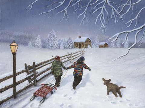 Framed Home at Last Print