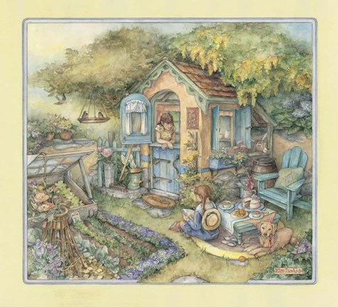 Framed Our Little House Print