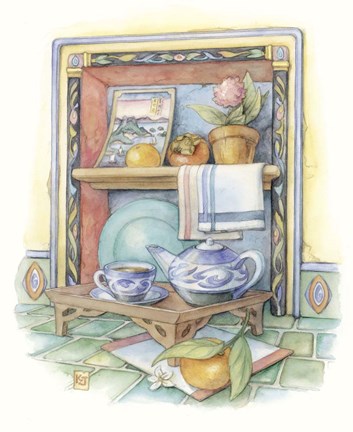 Framed Tea Tray Print