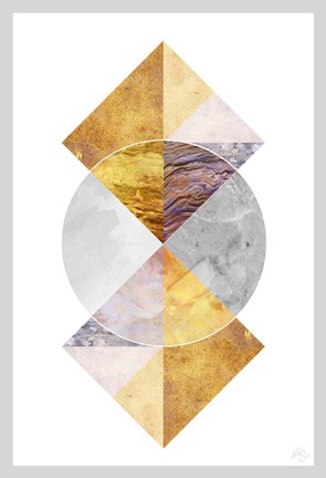 Framed Earth Textures Print