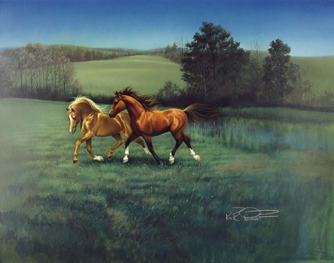 Framed September Afternoon Print