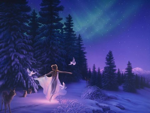 Framed Welcoming The Dawn Print