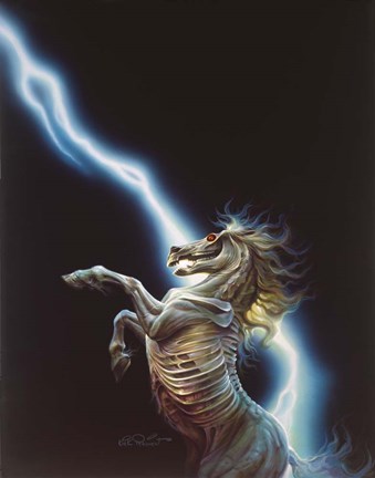 Framed Ghost Rider Print