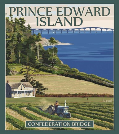 Framed Prince Edward Island Print