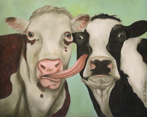 Framed Cowlicous Print