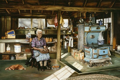 Framed Canning Time Print