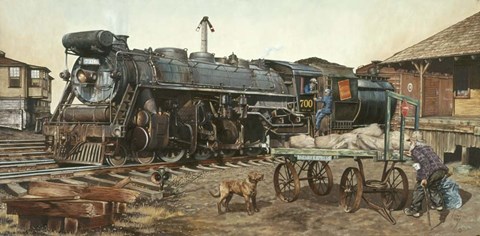 Framed Unwelcome Passenger Print