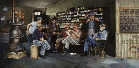 Framed Good News Print