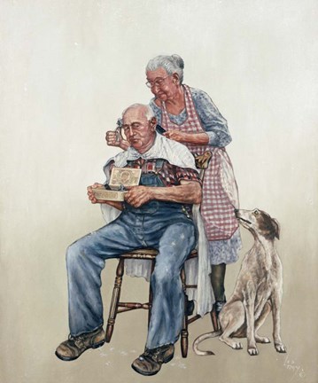 Framed Home Clipped Print