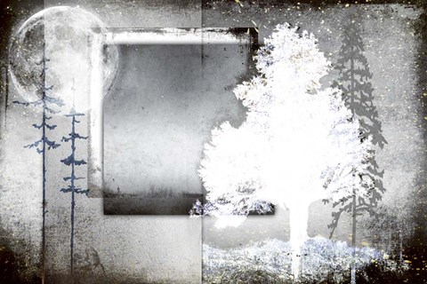 Framed July Tree 7 Print