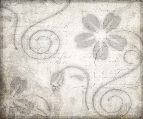 Framed Decorative Pattern 4 Print